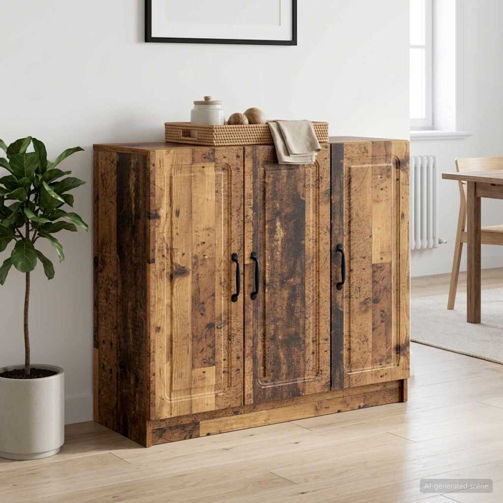 Reclaimed Wood Sideboard 89 x 34.5 x 77 cm Engineered Wood
