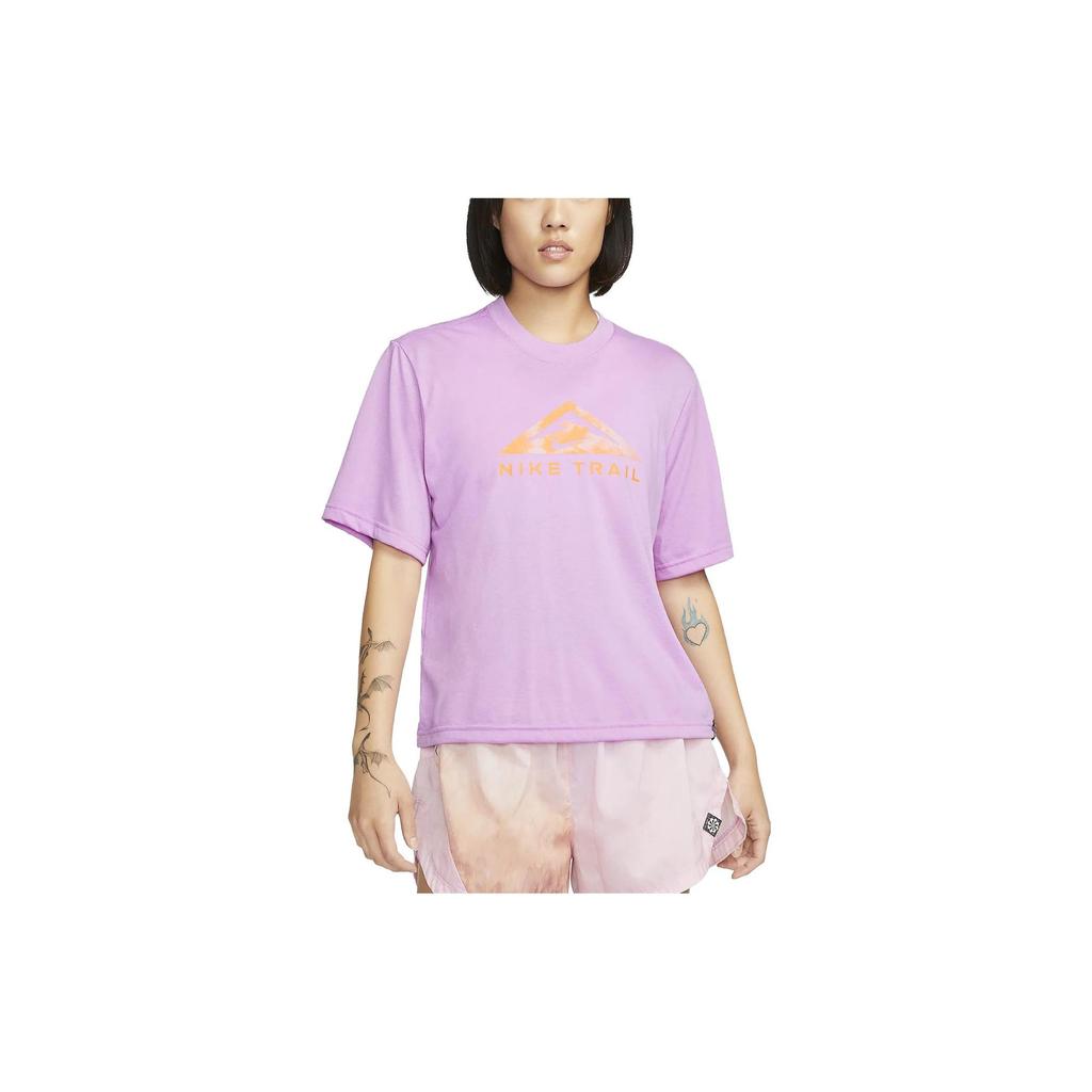 Nike Dri Fit T Shirt Women's Rush Purple Red DX7897-532