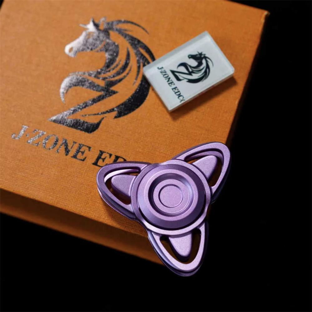 Aluminum Alloy Fidget Spinner Edc Slider Toys Anti Stress Hand Spinner For Adhd  Anxiety Relief Sensory Therapy Toys