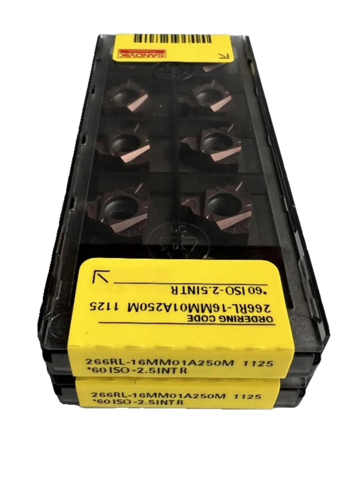 

Original Sandvik / 266RL-16MM01A250M 1125 / CNC lathe carbide blade 10 PCS