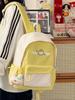 Schoolbag Japanese cute angel cat small backpack vitality sweet sister holiday travel shop gentle healing backpack