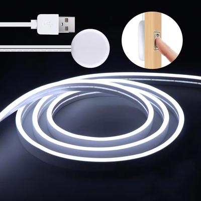 Dimmbares Neon-LED-Streifenlicht, durchdringender Berührungsschalter, Handscan-Sensor, LED-Band, USB-LED-Streifen, LED-Leuchten für die Raumdekoration