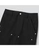 WORTHWHILE MOVEMENT Double Knee Pants (Black)