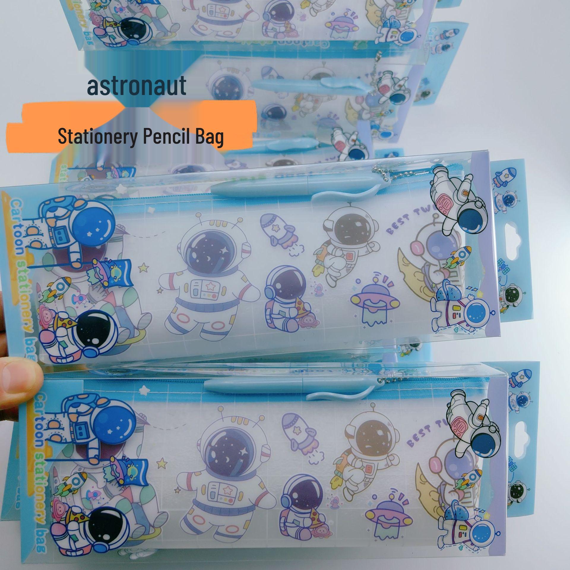 Sanrio Capybara Transparent Waterproof Pencil Case with Large Capacity