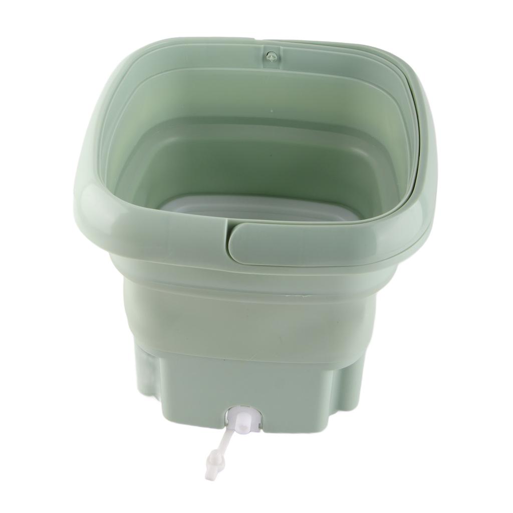 8L Mini Folding Washing Machine Small Portable Washing Machine and Dryer Combo for Apartments Dorm