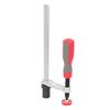 Quick Screw Guide Rail Clamp for Saw Hold Down Woodworking Hand Tool with Plastic Handle Base Dia 19mm 3 4in