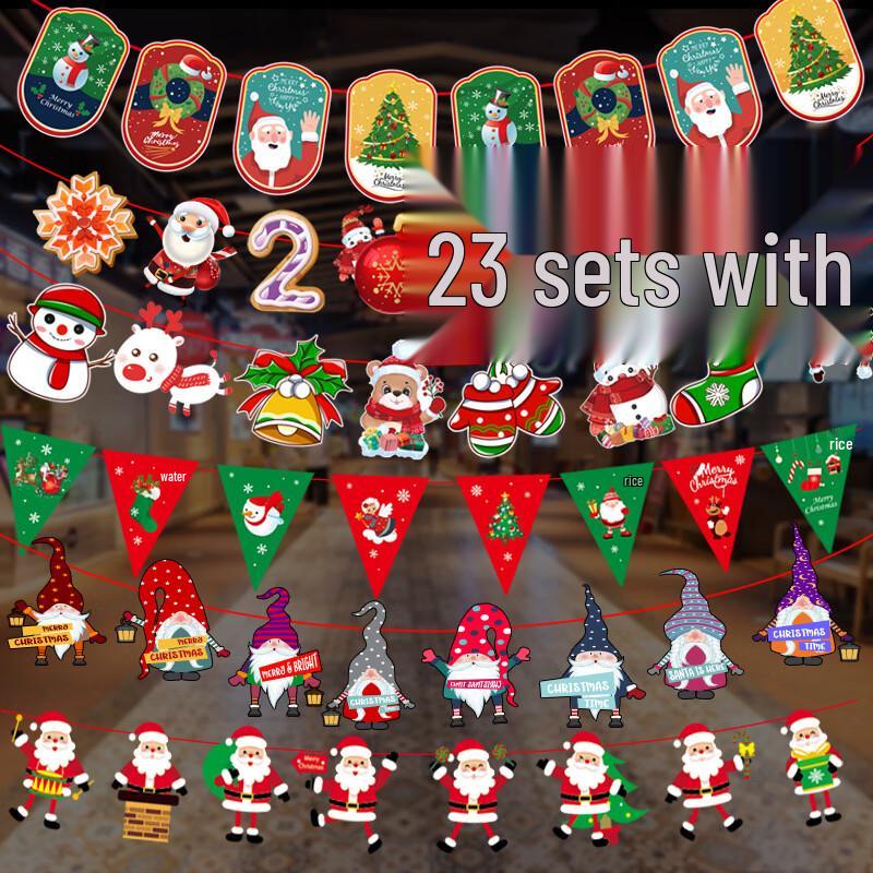 

Christmas Festive Banners and Garlands