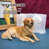 Big Golden Retriever Silicone Mold Pet Dog Cake Decorative Fondant Mould Animal Guardian Dog Plaster Epoxy Resin Mold