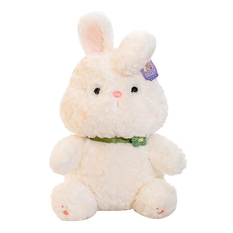 Cute Little White Rabbit Plush Toy Little Rabbit 8 Inch Boutique Doll Girl Comforting Doll Children Gift
