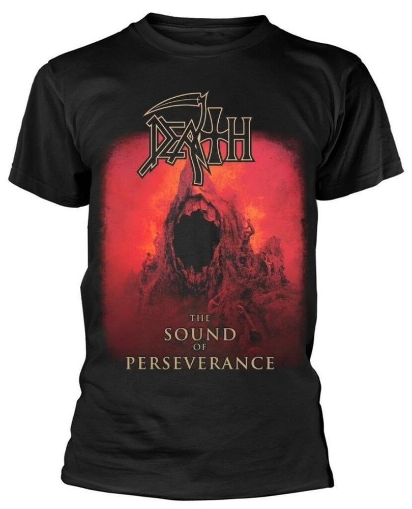 

Death The Sound Of PerseveranceTe wbr/ e Tour Cotton Funny All size Shirt Unisex T-Shirt XXL