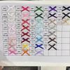 Small Bow Polyester Ribbon Knot for Underwear, Socks, Clothing, Jewelry, and Floral Accessories
