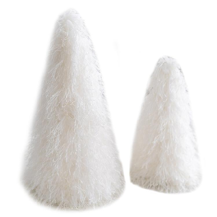 Holidays Tabletop Ornament Miniature Christmas Tree for Home Party Decoration Stylish Foam Sequins/Plush Trees Jewelry