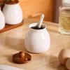 Ceramic Seasoning Jar Set Kitchen Spice Container Condiment Bottle Spice Jar Seasoning Box Salt Shaker Sugar Jars Spices Bottle