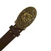 Women's 2025 High-End Leather Belt with Rivets - Trendy Wasteland Style for Skirts & Jeans