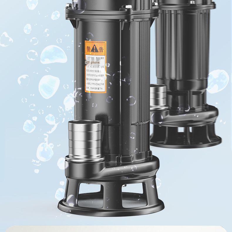 High-Power Agricultural Sewage and Septic Tank Cutter Pump