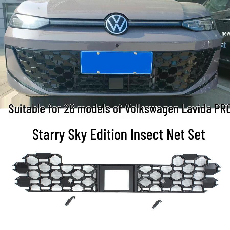 

Volkswagen Lavida PRO Starry Sky Edition Insect-Resistant Net Set for 26 Models, High & Low Fit, Matte Finish