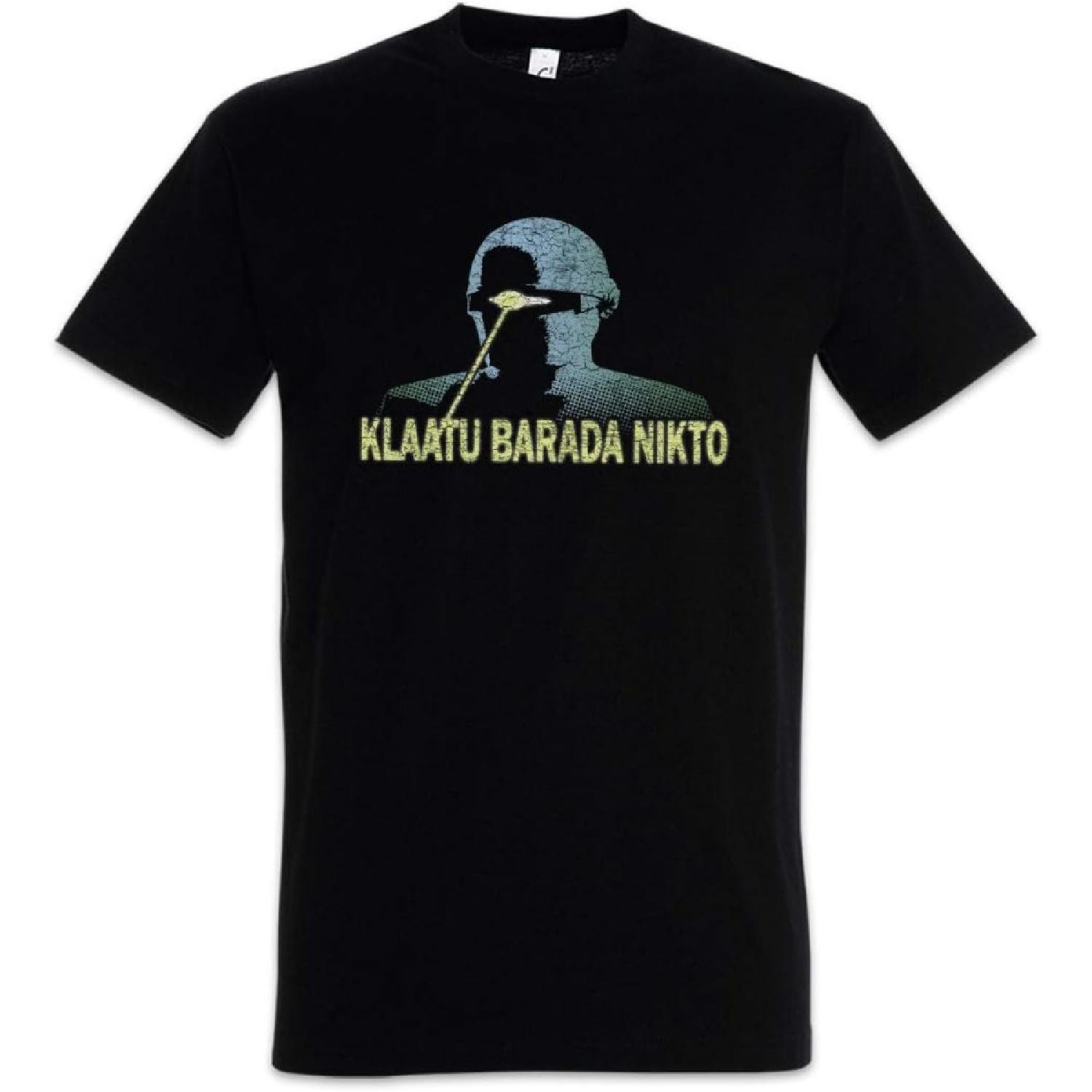Urban Backwoods Klaatu Barada Nikto Men T-Shirt XXXXXL разноцветный