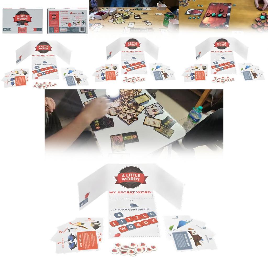 A Little Wordy By Exploding Kittens Card Game With Interactive Design For Teens And Children