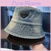Denim Fisherman Hat For Men And Women With Wide Brim Sun Protection Casual Summer Accessory
