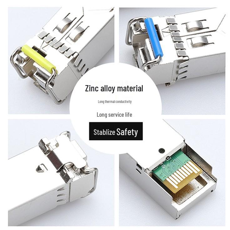 1.25G High-Speed Single Mode Dual Fiber Optical Module with Multiple SFPLC Interfaces