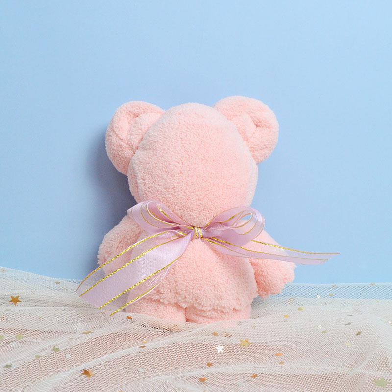 Kleine Bärenhandtuch-Souvenir-Geschenkbox für Hochzeitsfeiern, Fröhliche Überraschungen und Geschenke zum Frauentag
