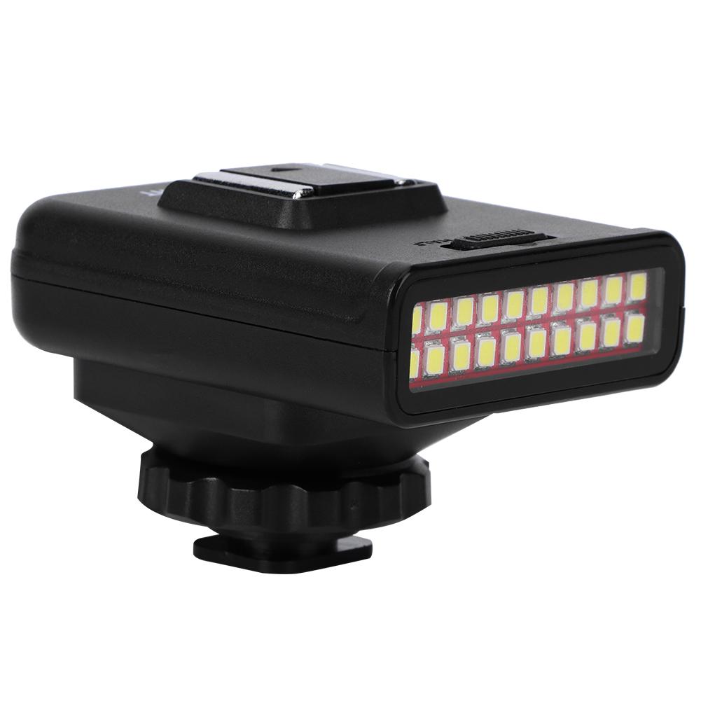 

Микро светодиодная заполняющая лампа для камеры Ordro SL‑20. Модный красочный абажур для съемки видео.