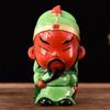 Three Kingdoms Figures Figurines Cartoon Ceramic Handicraft Home Decoration Ornament Character Statue Model Desk Gift Souvenir