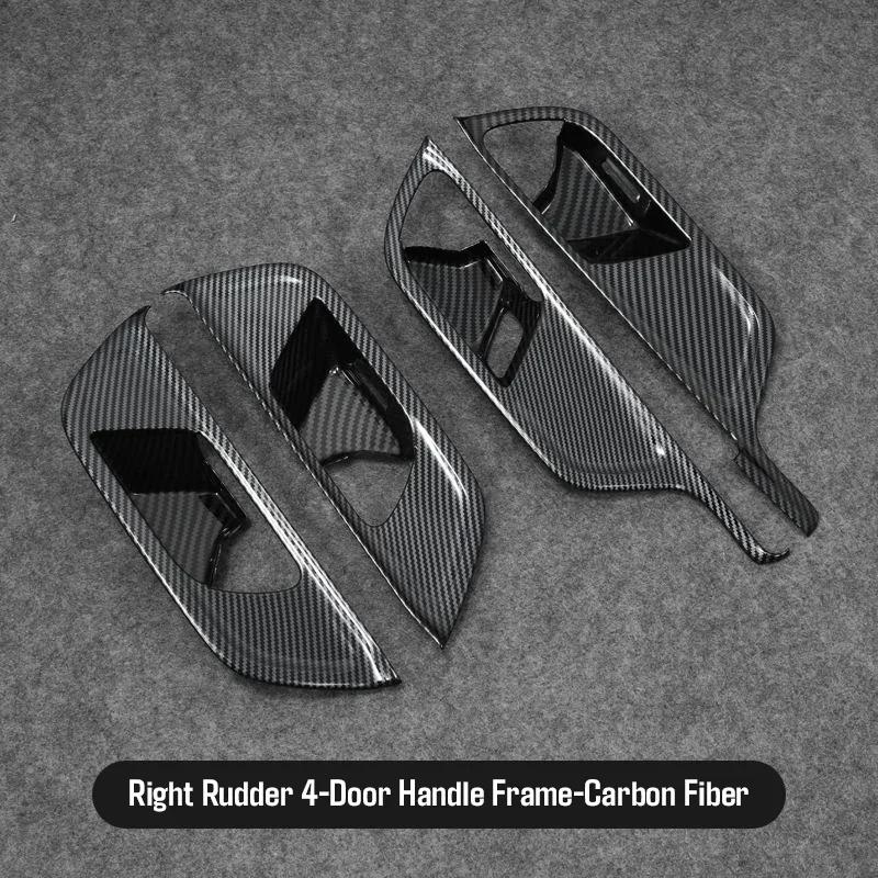 4PCS Inner Door Handle Bowl Frame Trim Stickers For Mercedes-Benz GLB/GLA/EQA/EQB-Class X247 200 250 35AMG -2024