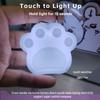 Creative Heart-Shaped Keychain Night Light with Touch and Item Finder