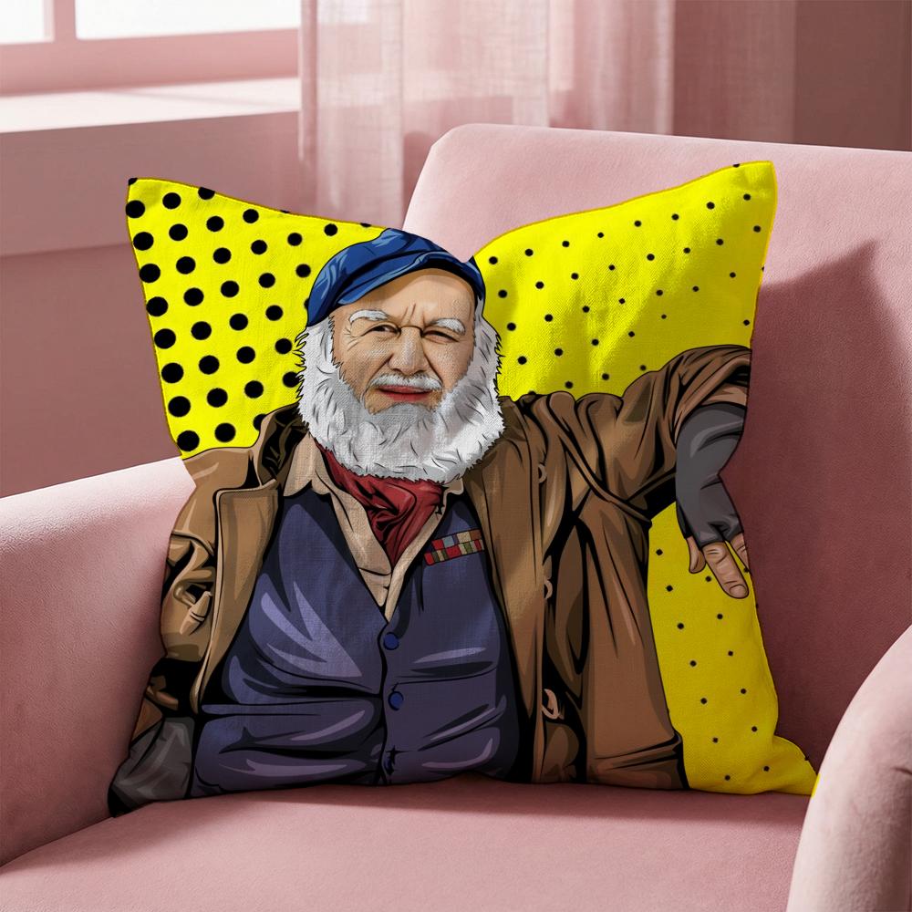 O-Only Fools And H-Horses Cushion Cover Multi-Scene Pillow Cover for Home & Car - Reversible, Soft & Durable for Daily Use