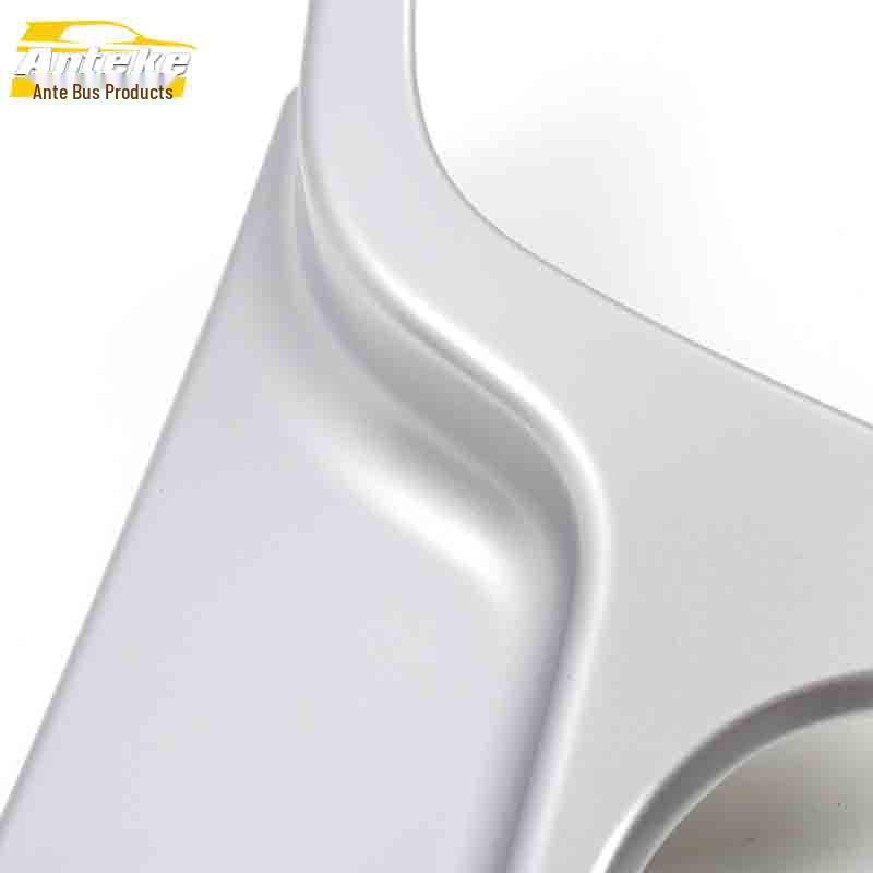 Fits Cheetah CS10: Decorative Electroplated Console Gear Cup Holder Frame & Sequin Sticker.