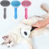 Ein-Knopf Haustierpflegekamm Automatische Haarentfernungsbürste für Katzen und Hunde