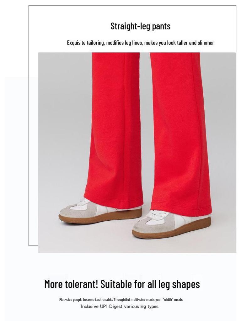 Women's Plus Size High Waist Slimming Fitness Trousers