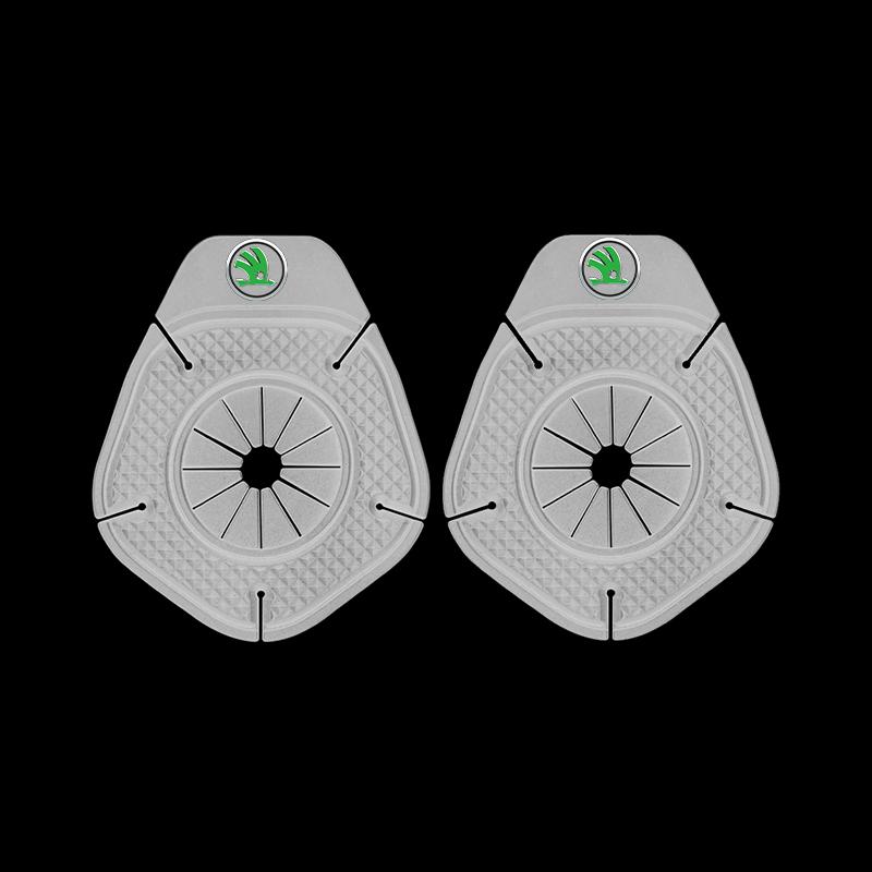 NADH5 Car valve core Car wiper hole protective cover, silicone dust protective cover For Skoda YETI Octavia KAMIQ KODIAQ