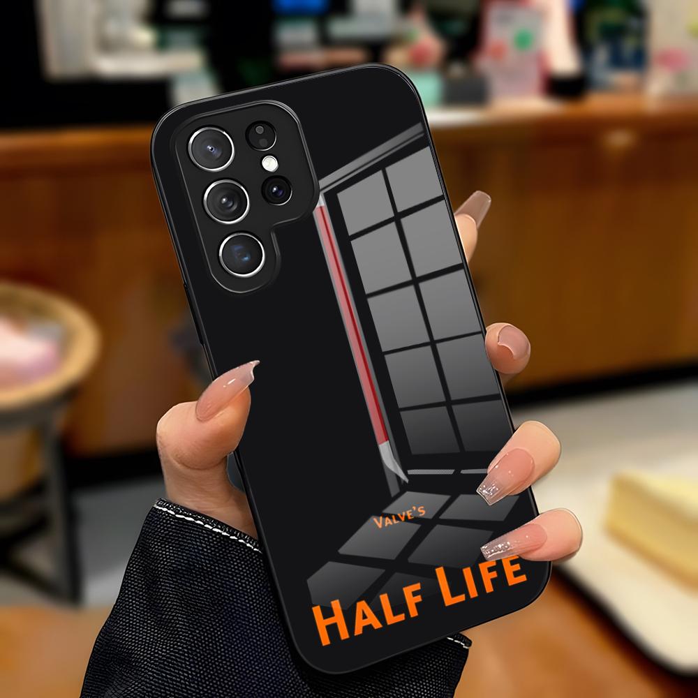 

Game H-Half-Life Phone Case For Samsung A25 A13 A33 5G A54 A36 A35 A56 A52 A14 Shockproof Glass Cover Samsung A51