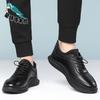 Casual Shoes Men's Spring 2025 New Versatile Men's Leather Soft-soled Sports Leather Shoes