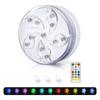 Wireless Color Altering Underwater Light With 10 Fixed pitches And 3 Adjustable Effects For Pool Lighting