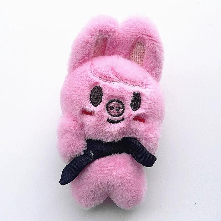 Stray Kids Children'S Plush Keychain Magnetic Suction Face Holding Pilot Doll Shawl Scarf Pendant Children'S Toy Gift