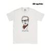 Men' The League Of Gentlemen Edward Funny Novelty T-Shirt - "We'll Have No Trouble Here" Slogan Print, White Casual Round Neck Short Sleeve Tee for