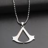 Hengshi Assassin's Creed Titanium Steel Necklace Men's Origins Pendant Charm