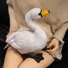 Lifelike Swan Plush Swan Toys Doll Pillow Kawaii Soft Simulation Swan Duck Swan Cute Goose Stuffed Animal Kids Gift Home Decor