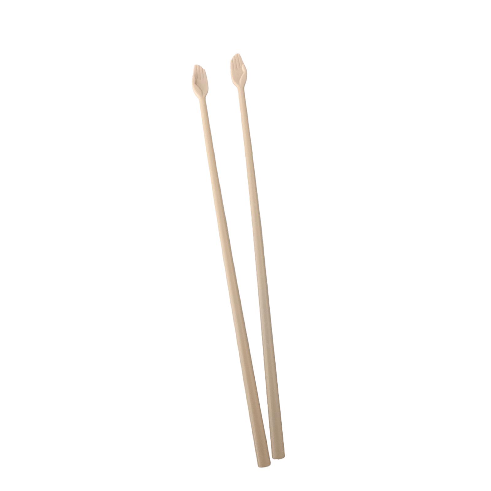 

Chopsticks Unique Lightweight Easy to Use Reusable Chopstick Hand Palm Shaped Tip for Beginners Women Kids Adults Travel Daily белый
