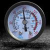 0~180PSI Utility Air Pressure Gauge Fittings Connection for Air Compressor Water