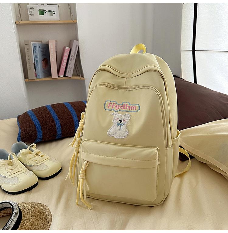Schoolbag Mori Ins New High-value Fresh and Sweet Candy-colored Backpack, Lightweight Travel Backpack for Junior and Senior High School Students
