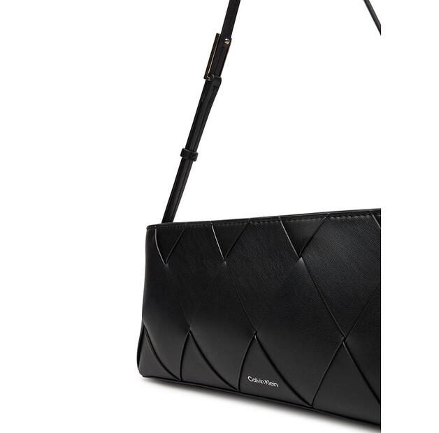 Сумка Calvin Klein Calvin Klein Ck Woven Elongated Shoulder Bag K60K612992 чёрный