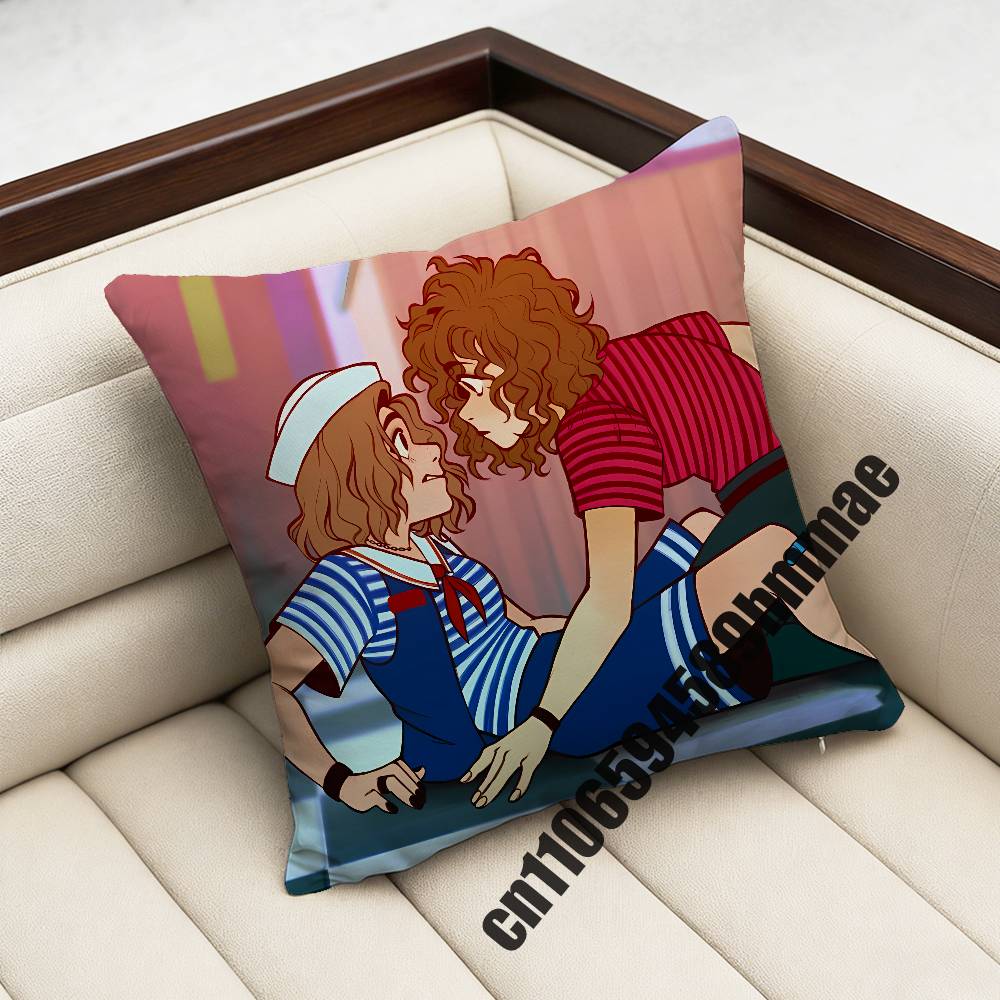 For Maya Hawke Cat Throw Pillow Case Sham xcm Decoration Square Chair Pillowcase Pad Cover