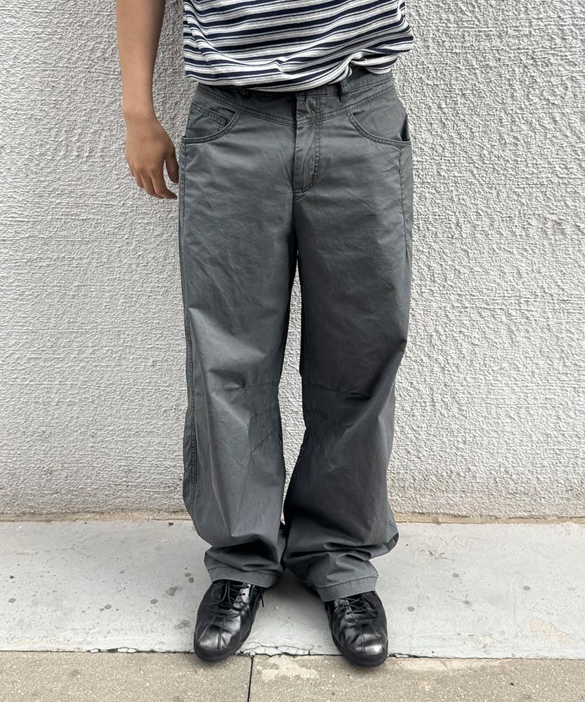 INTEMPOMOOD Cool Breeze Curved Pants_Charcoal