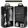 Set di cacciaviti magnetici 115 in 1: Kit di utensili multiuso ad alta durezza per lo smontaggio con punte dalla forma speciale.