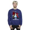 Disney Mens Alice In Wonderland Flowers Sweatshirt