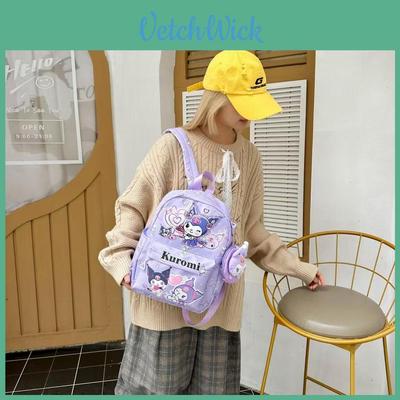 Sanrio Hello Kuromi Kitty My Melody Cartoon Muster Rucksack Geschenke Kinder